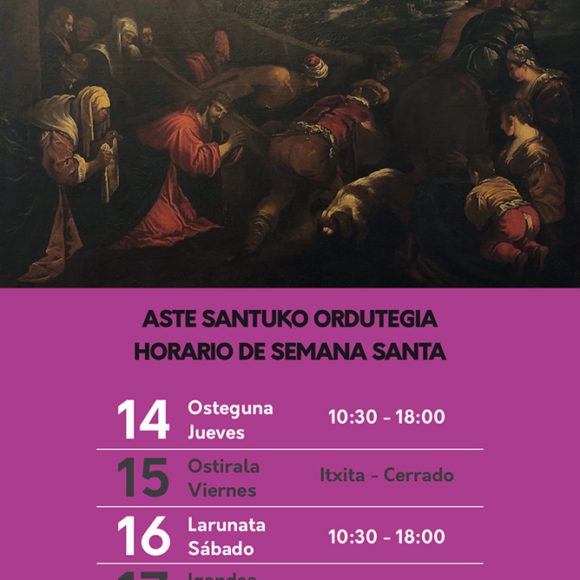 Horario de Semana Santa