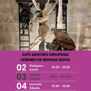 Aste Santuko ordutegia